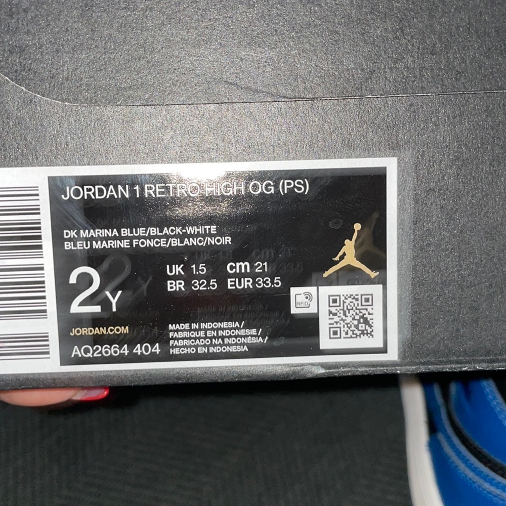 Retro Jordan 1 High OG (PS)